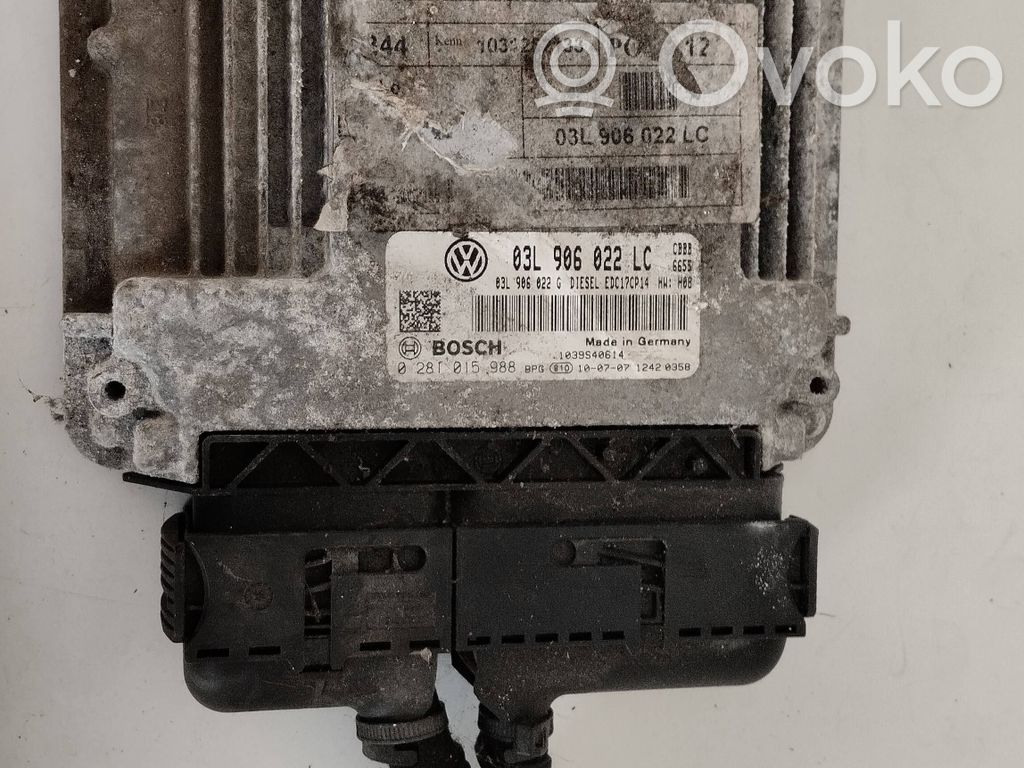 Volkswagen Scirocco Engine control unit/module 