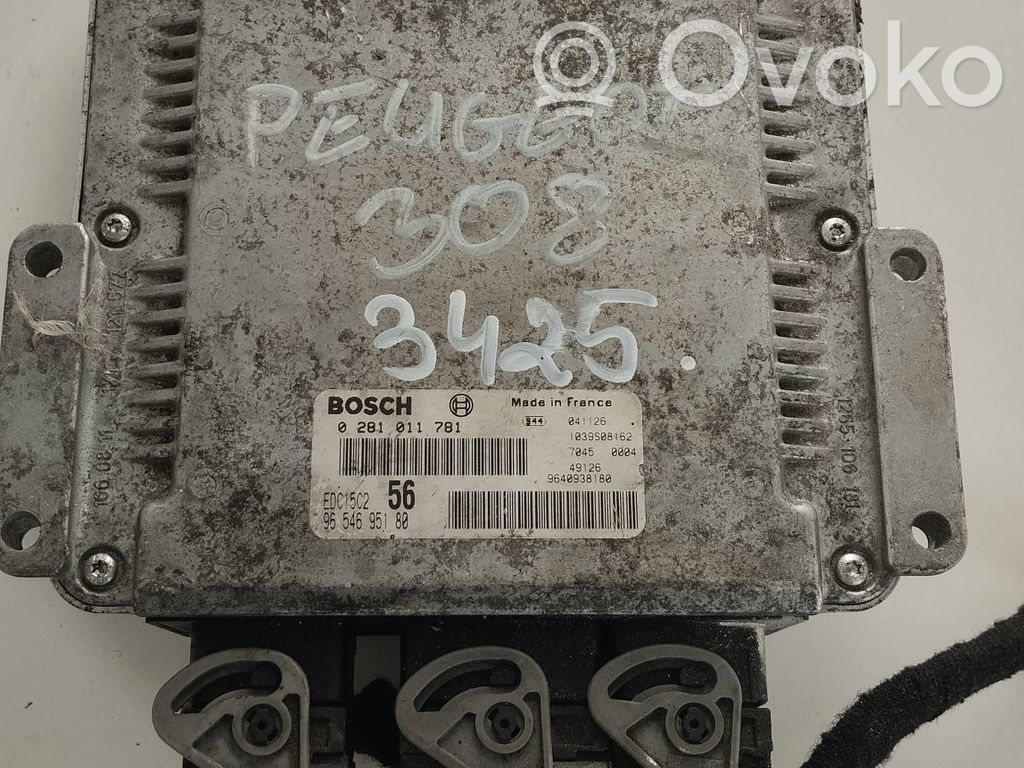 Peugeot 607 Engine control unit/module 