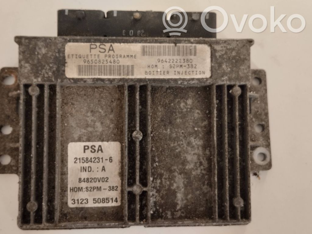 Citroen Berlingo Engine control unit/module 