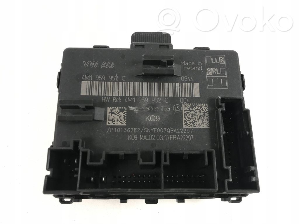 Door control unit/module   4M1959952C,4M1959952C,4M1959952CAUTOMADI