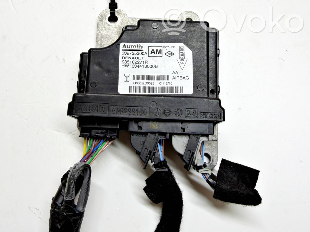 Renault Kadjar Airbag control unit/module 