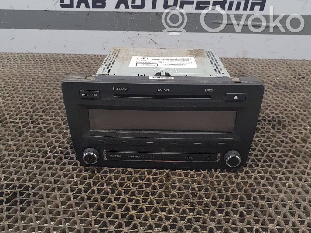 Skoda Yeti (5L) Panel / Radioodtwarzacz CD/DVD/GPS 