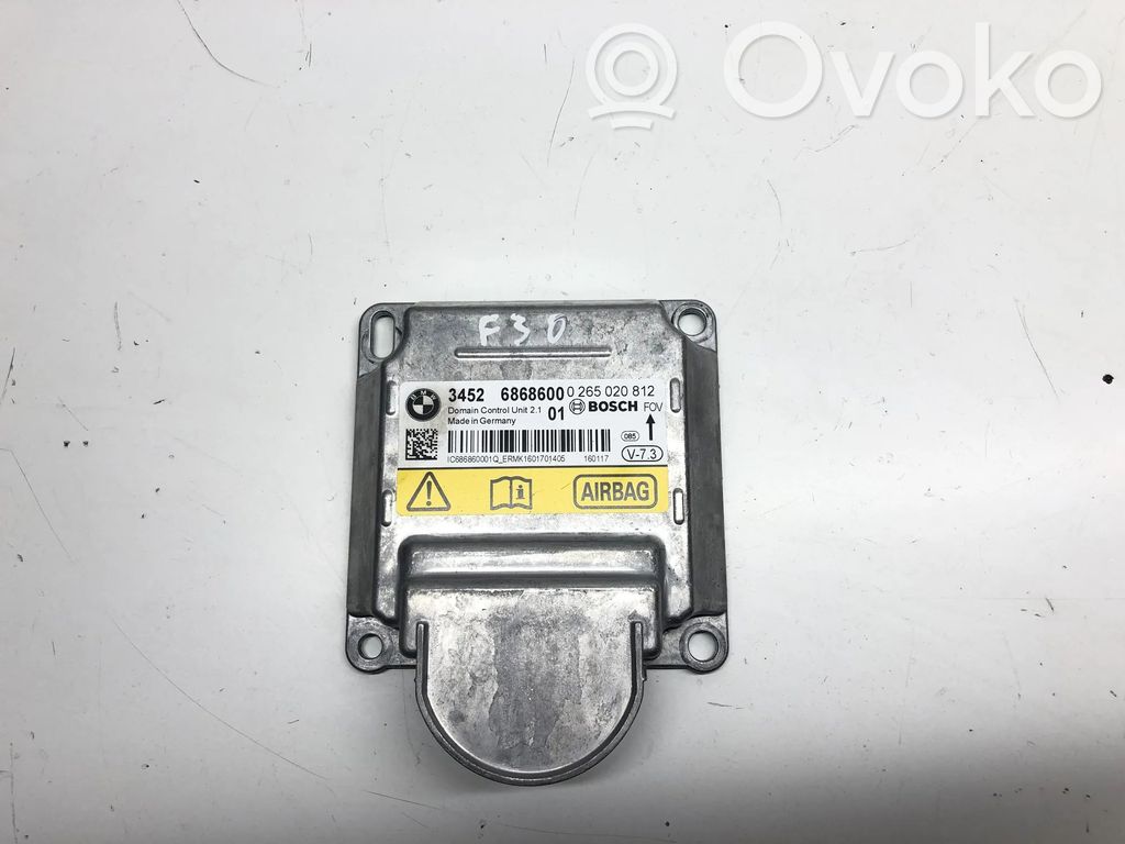 BMW 3 F30 F35 F31 Sterownik / Moduł Airbag 