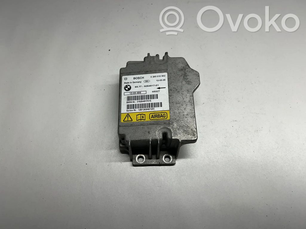 BMW Z4 E89 Airbag control unit/module 