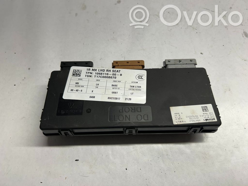 Tesla Model X Seat control module 