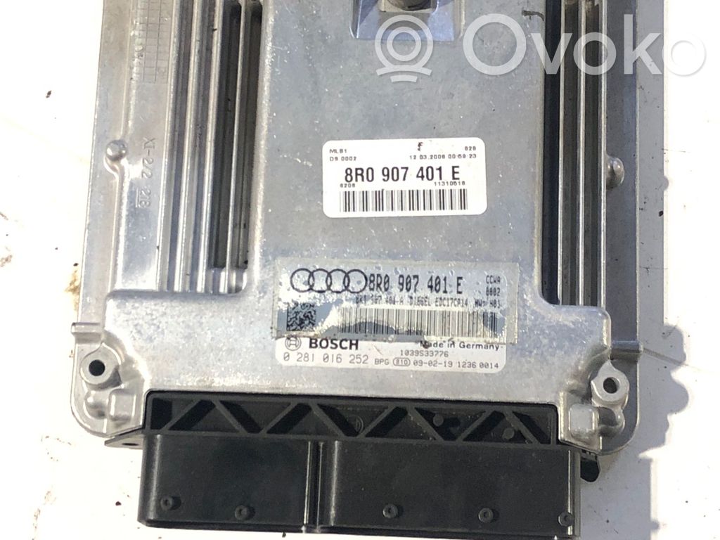 Audi Q5 SQ5 8R Engine control unit/module 