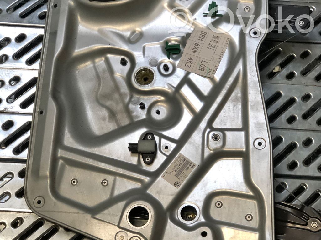 Volkswagen Tiguan Mechanizm podnoszenia szyby przedniej bez silnika 
