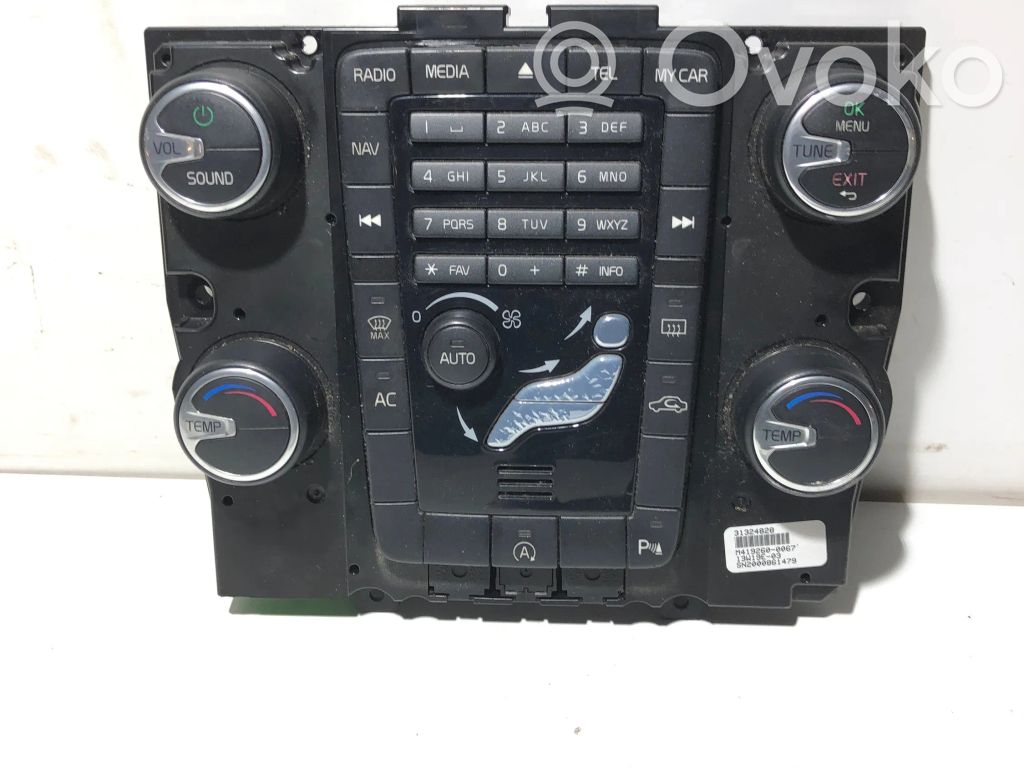 Volvo S60 Climate control unit 