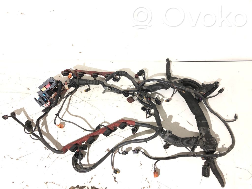 Audi A8 S8 D4 4H Cableado de instalación del motor 