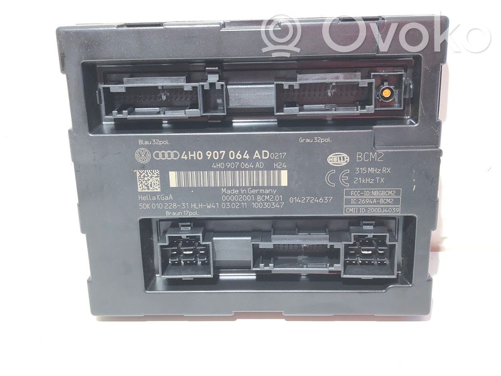 Audi A8 S8 D4 4H Mukavuusmoduuli 
