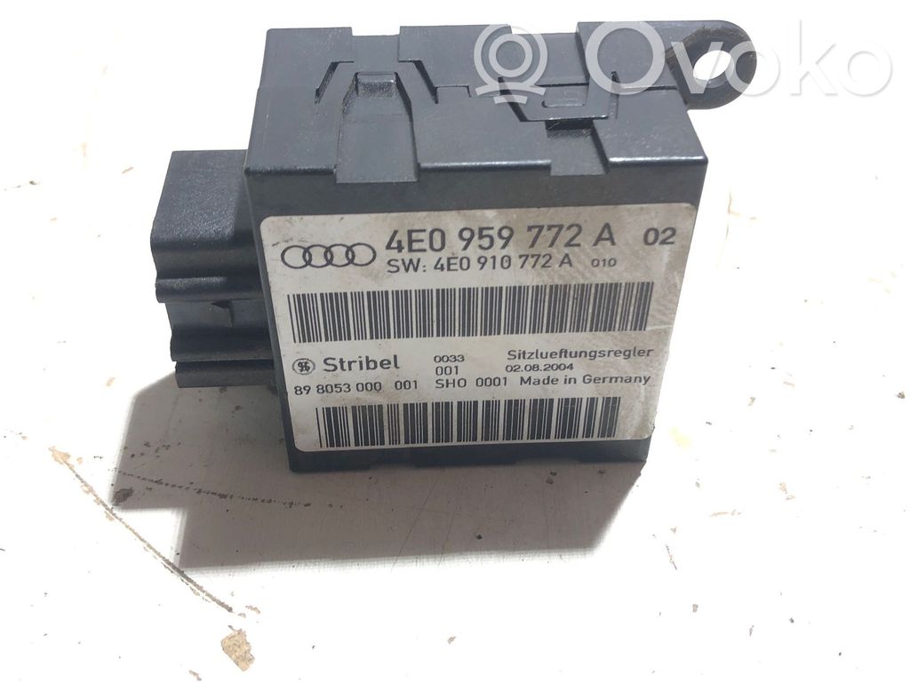 Muut ohjainlaitteet/moduulit   4E0959772A,4E0910772A,898053000