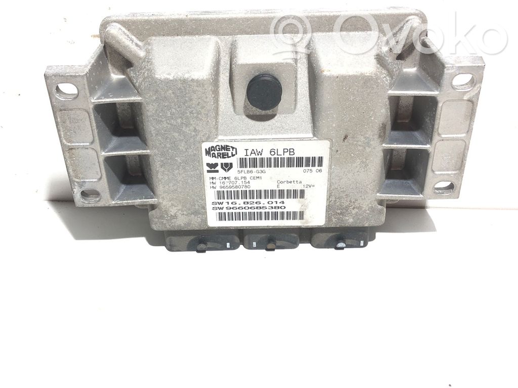 Peugeot 407 Engine control unit/module 