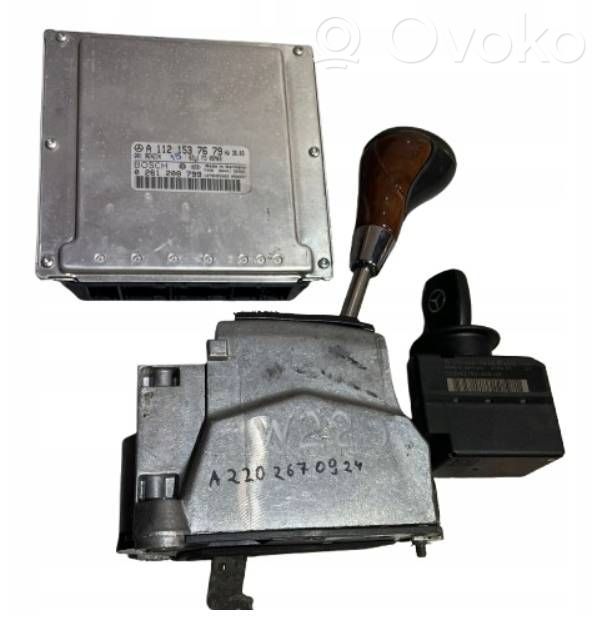 Mercedes-Benz S W220 Komputer / Sterownik ECU i komplet kluczy 