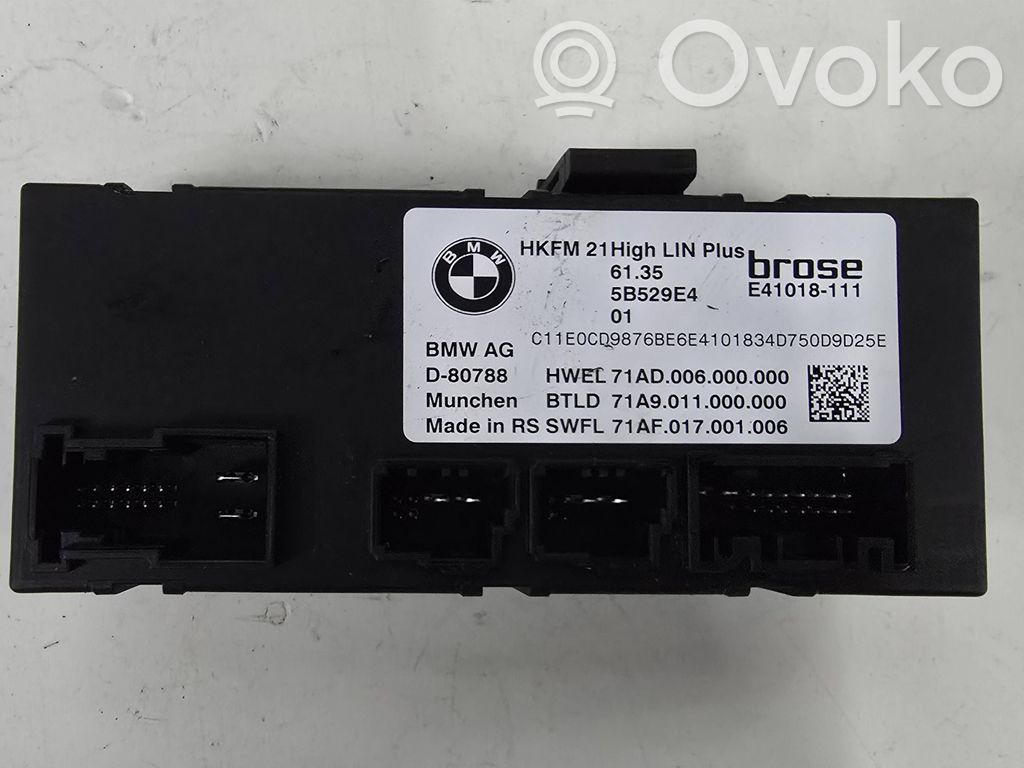 BMW X7 G07 Tailgate/trunk control unit/module 