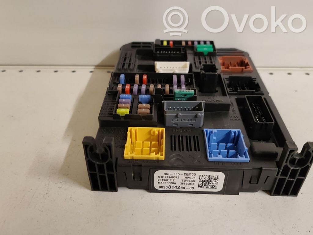 Toyota Proace Fuse module 