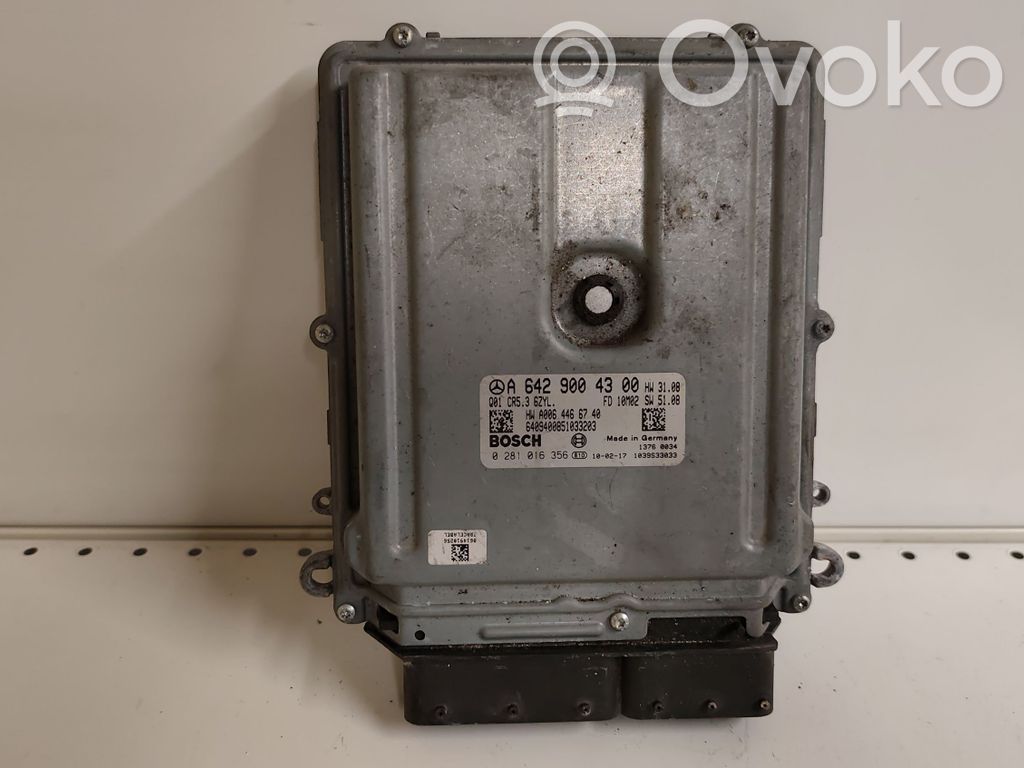 Mercedes-Benz S W221 Engine control unit/module 