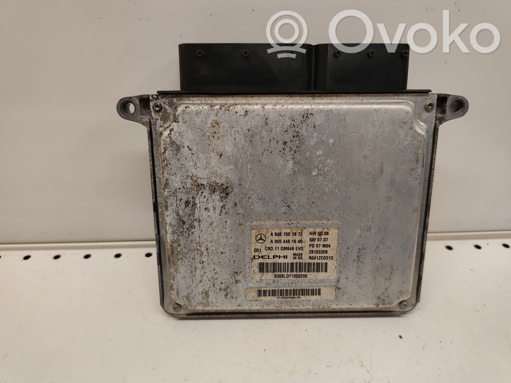 Mercedes-Benz C W204 Sterownik / Moduł ECU 