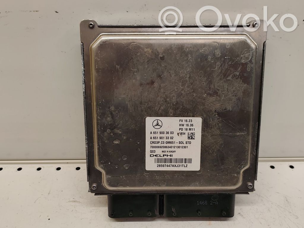 Mercedes-Benz Sprinter W907 W910 Engine control unit/module 