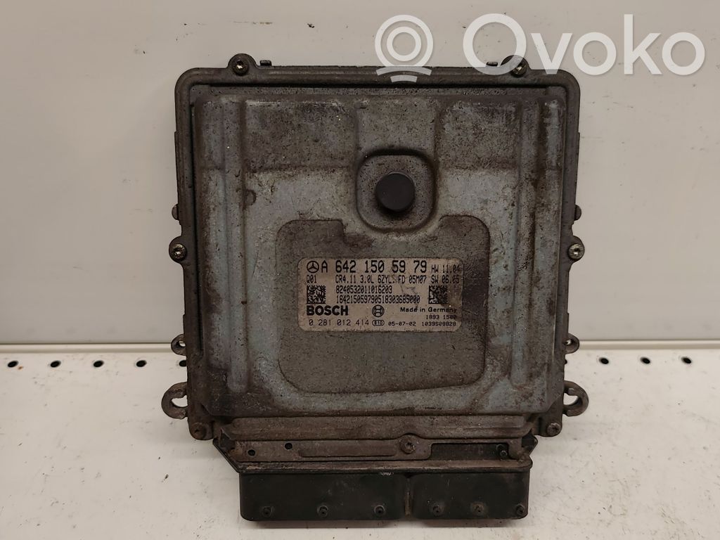 Mercedes-Benz ML W164 Sterownik / Moduł ECU 
