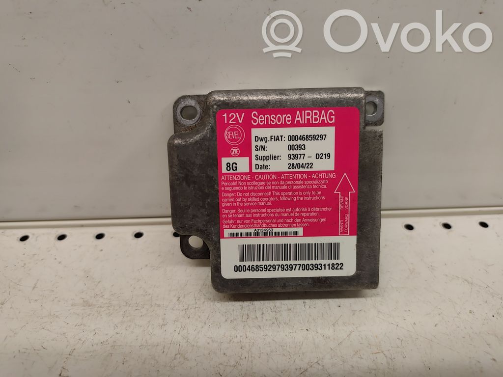 Peugeot Boxer Airbag control unit/module 