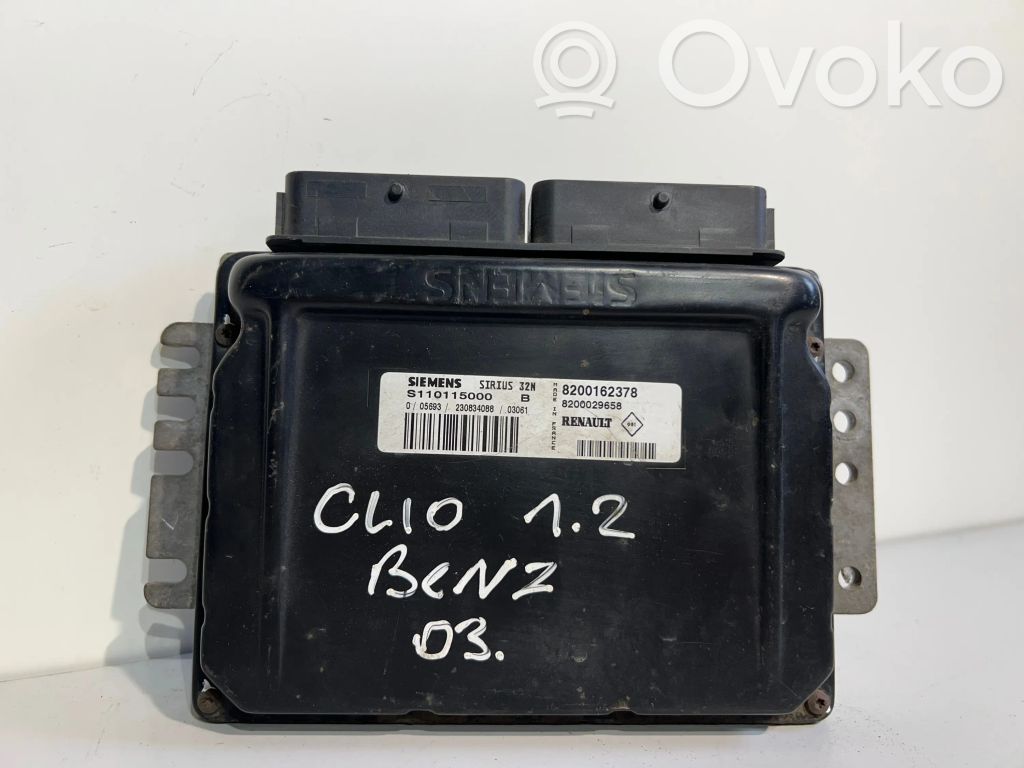 Renault Clio II Moottorin ohjainlaite/moduuli 