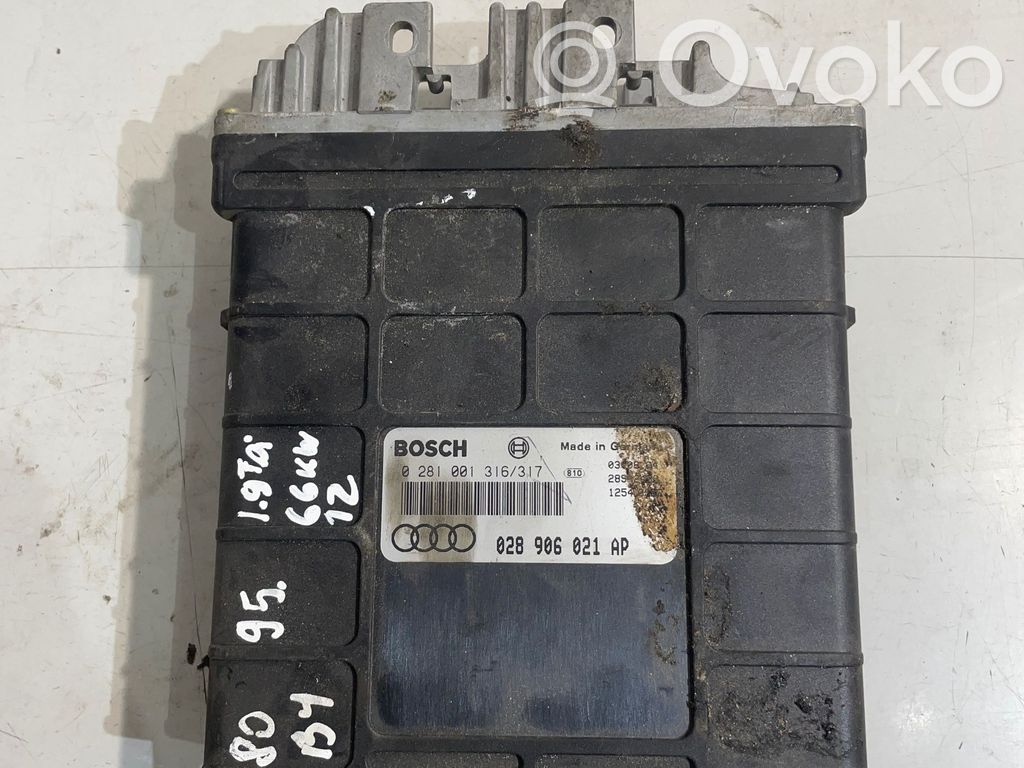 Engine control unit/module   0281001316,028906021AP