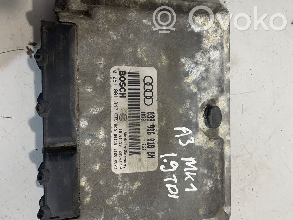 Engine control unit/module   038906018BN,28SA3790,0281001847