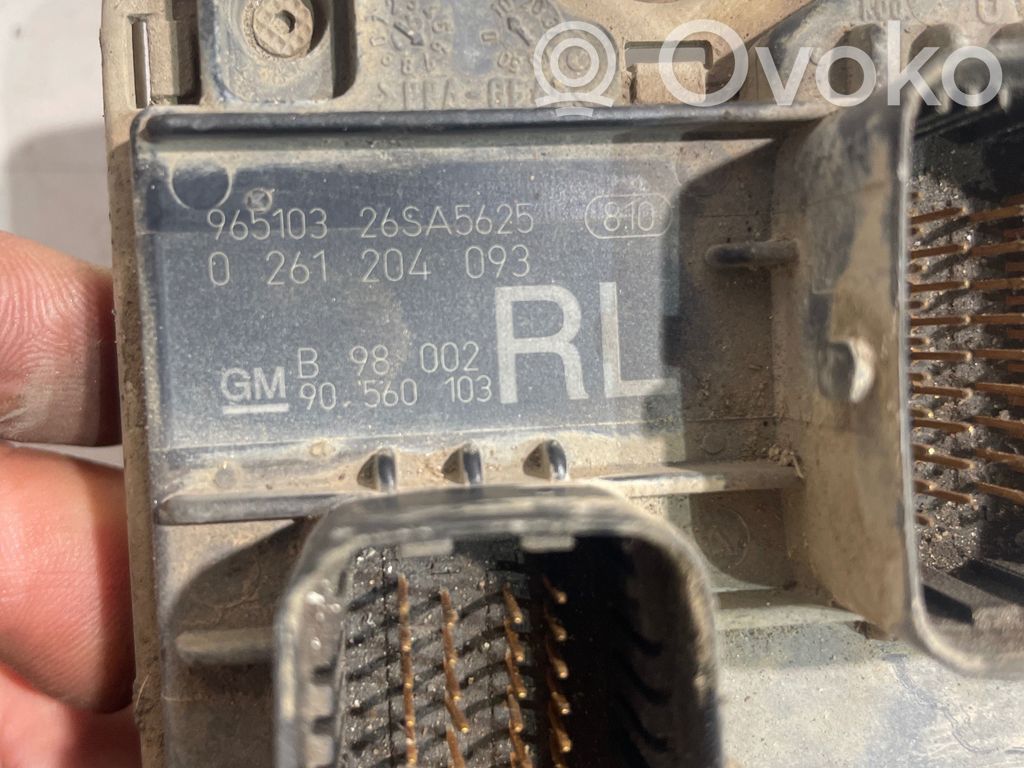 Opel Astra G Engine control unit/module 
