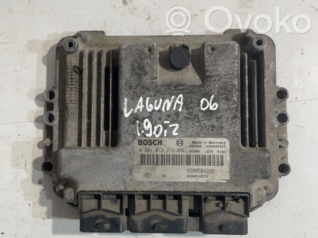 Renault Laguna II Engine control unit/module 