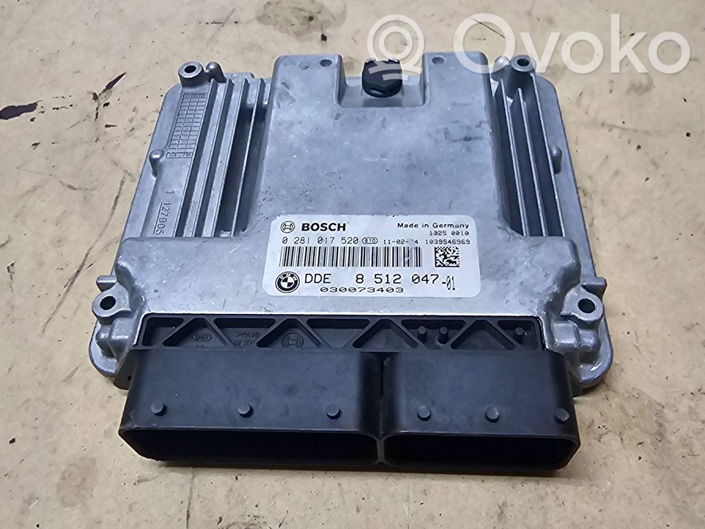 BMW 3 E90 E91 Engine control unit/module 