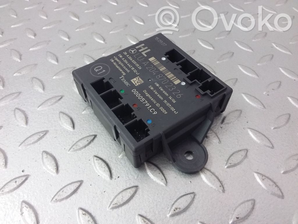 Mercedes-Benz C W204 Door control unit/module 