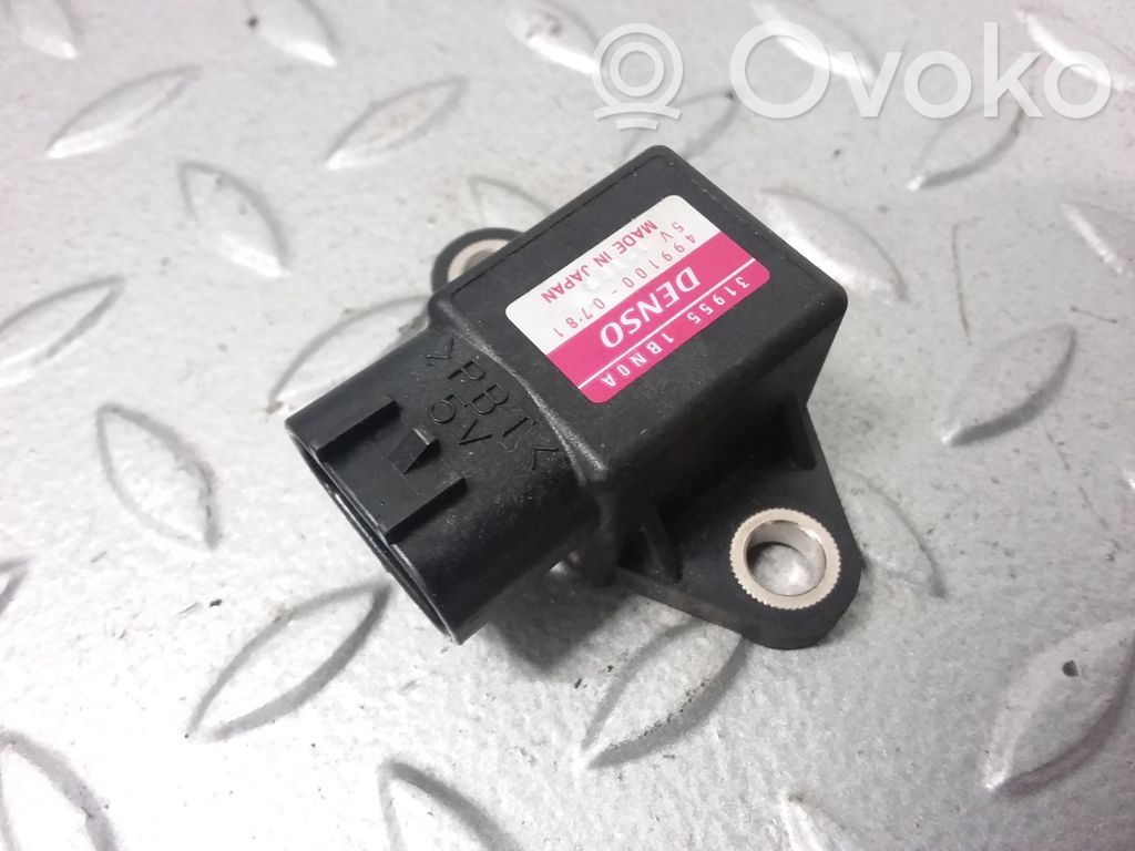Nissan Note (E12) Capteur de collision / impact de déploiement d'airbag 