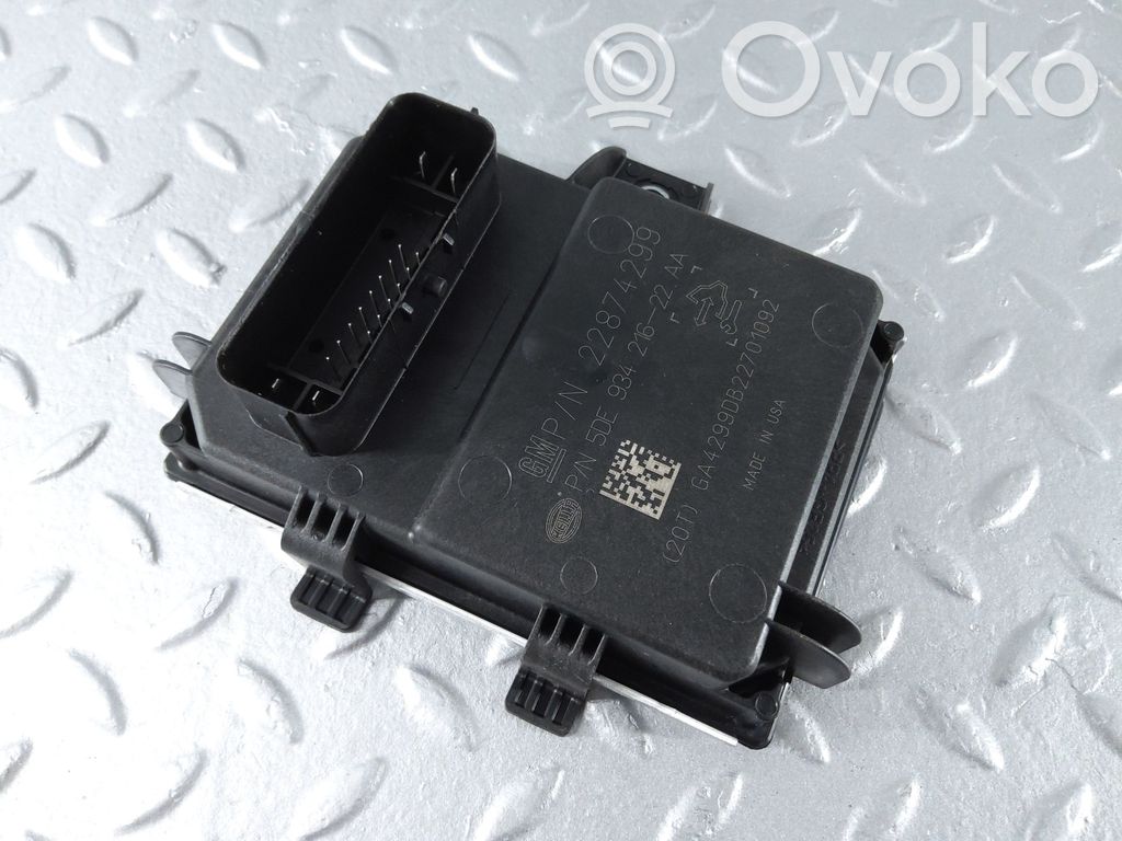 Cadillac XTS Fuel injection pump control unit/module 