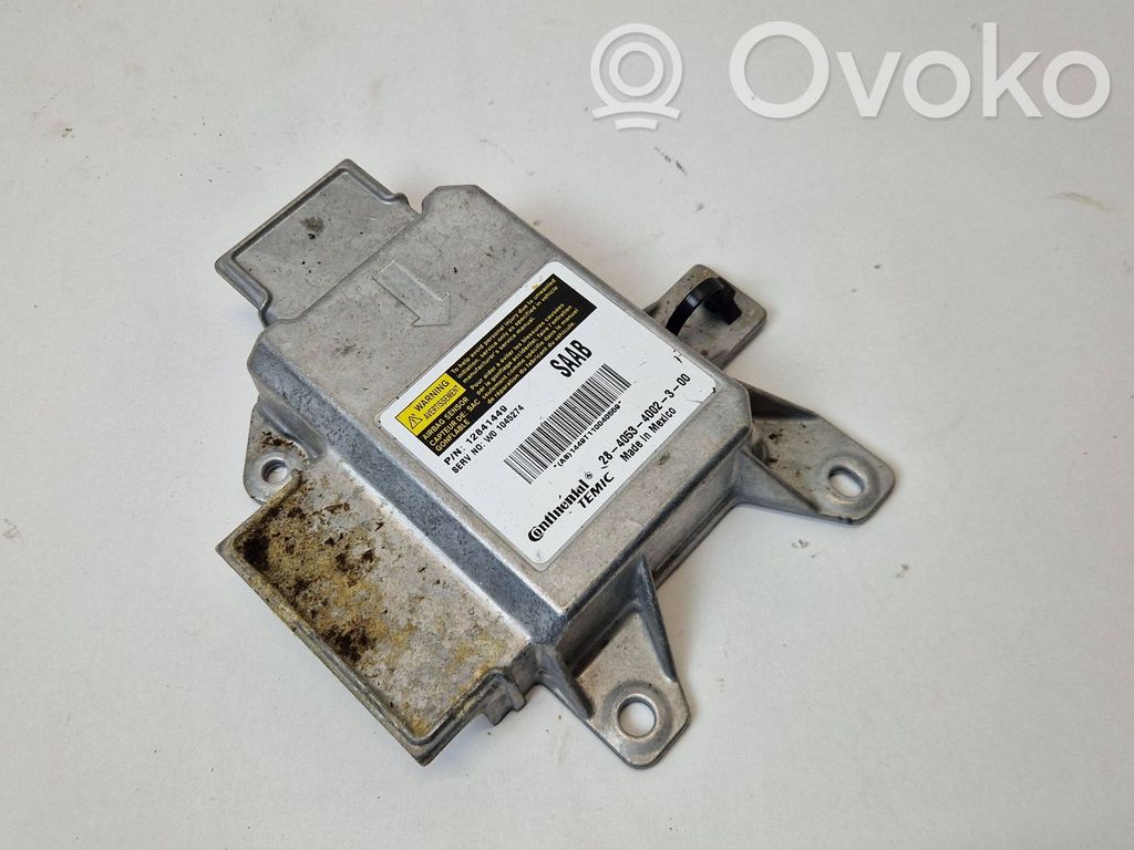 Saab 9-3 Ver2 Airbag control unit/module 
