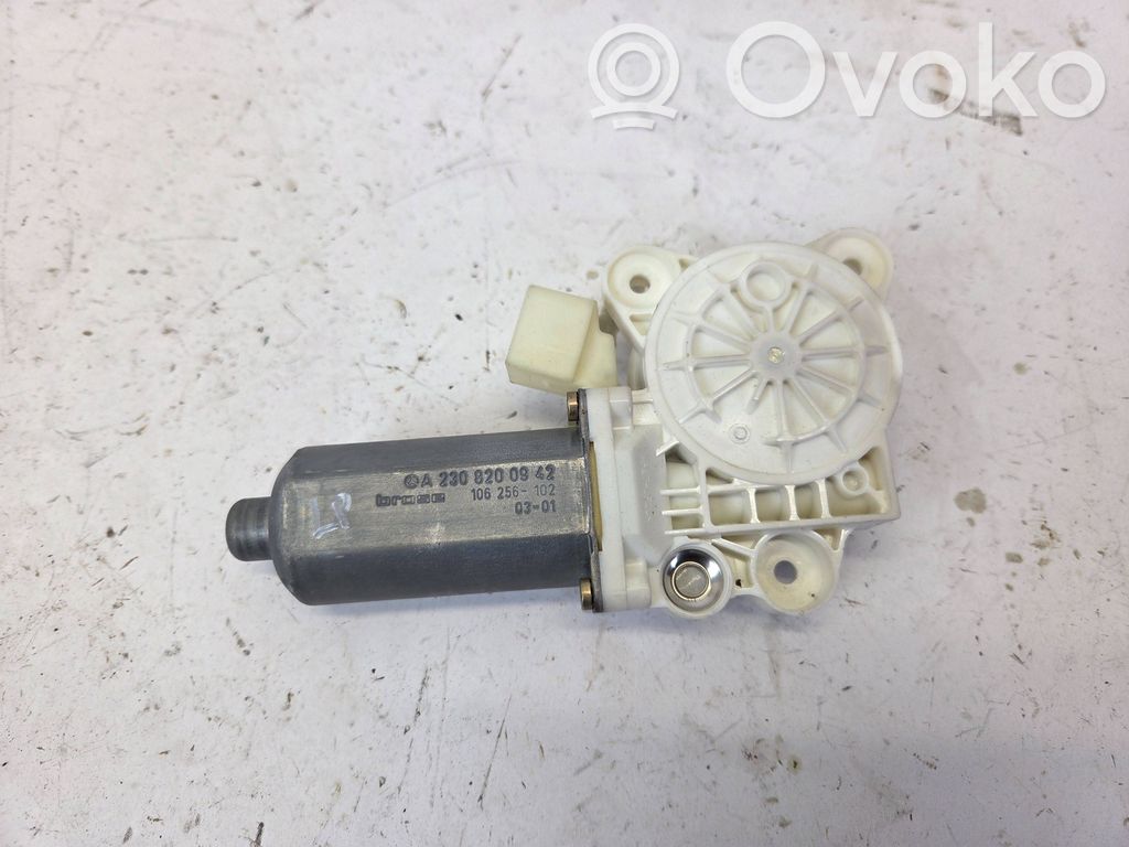 Mercedes-Benz CL C215 Silnik regulatora szyby drzwi przednich 