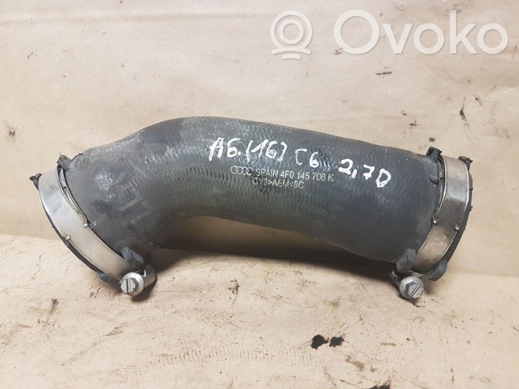 Audi A6 S6 C6 4F Interkūlera šļūtene (-es) / caurule (-es) 