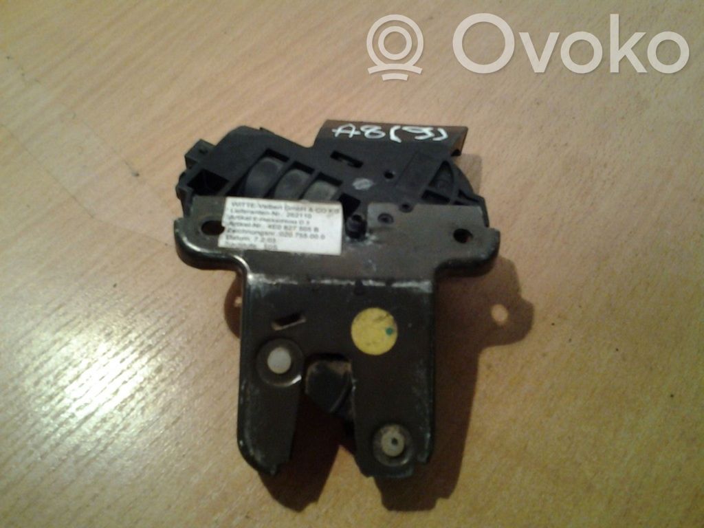 Audi A8 S8 D3 4E Tailgate/trunk/boot lock/catch/latch 