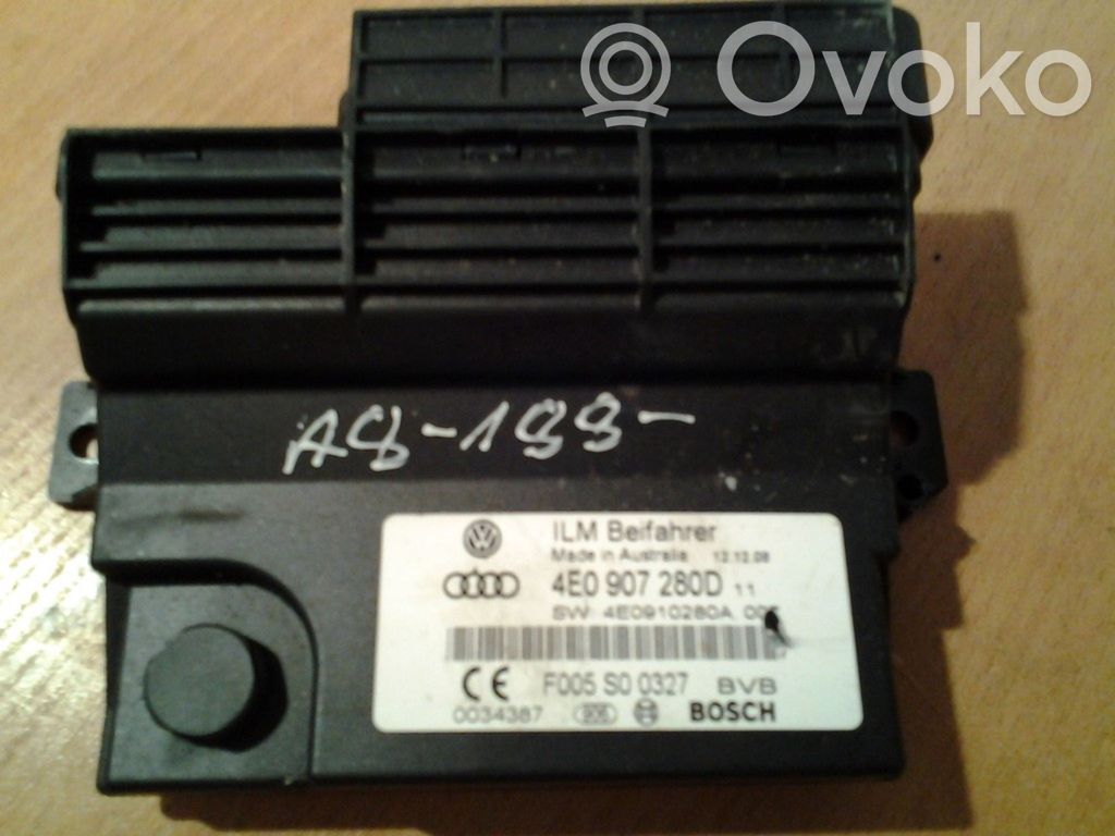 Audi A8 S8 D3 4E Power management control unit 