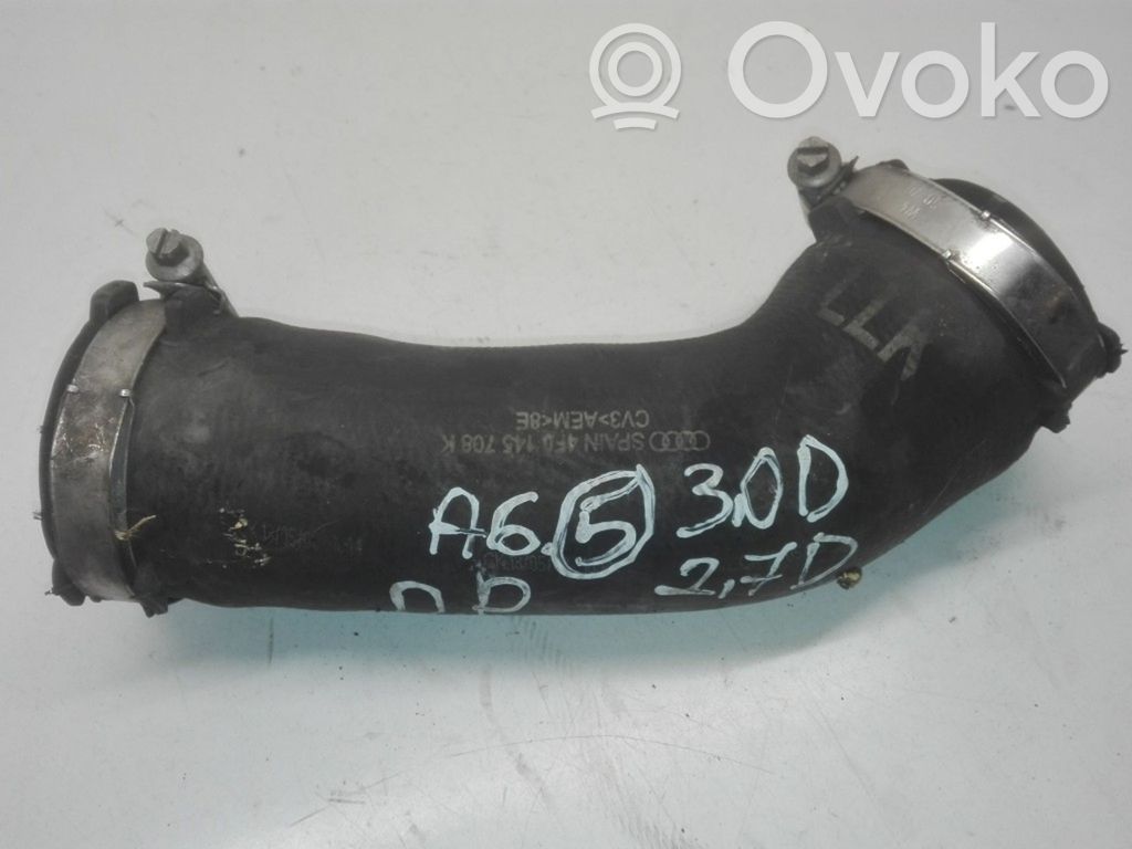 Audi A6 S6 C6 4F Interkūlera šļūtene (-es) / caurule (-es) 