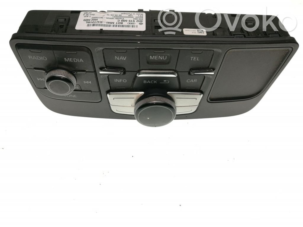Audi A8 S8 D4 4H Head unit multimedia control 