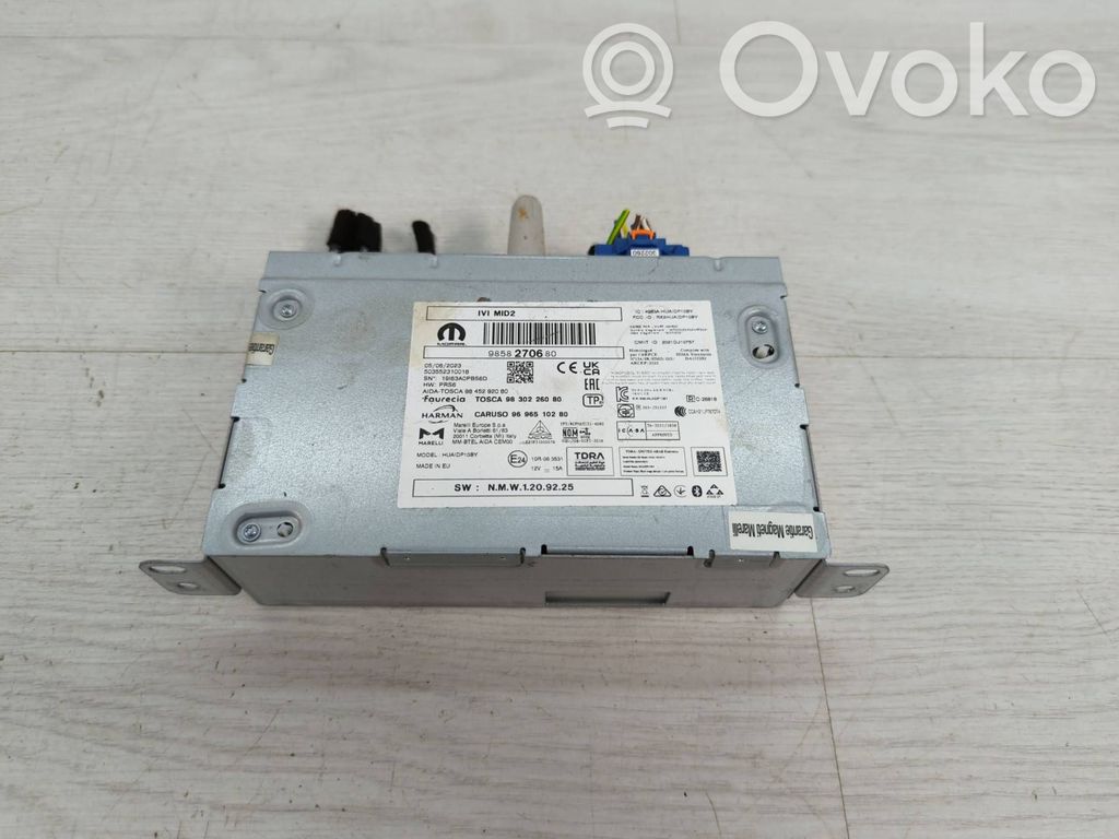 Navigation unit CD/DVD player   9858270680