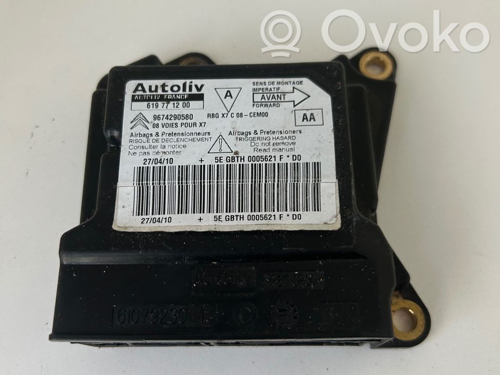 Airbag control unit/module   619771200