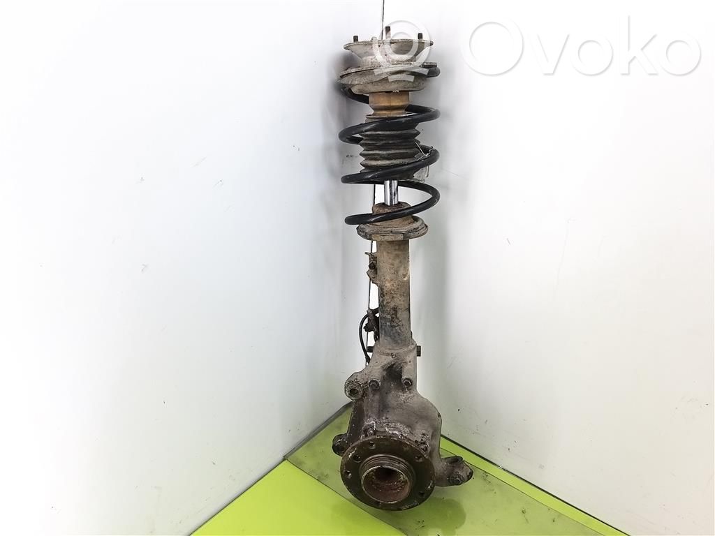 Front shock absorber with coil spring