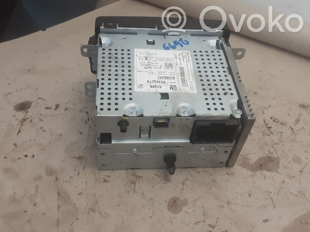 Chevrolet Aveo GPS navigation control unit/module 