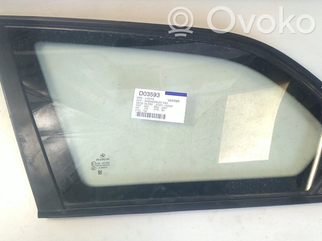 BMW 3 E90 E91 Rear side window 