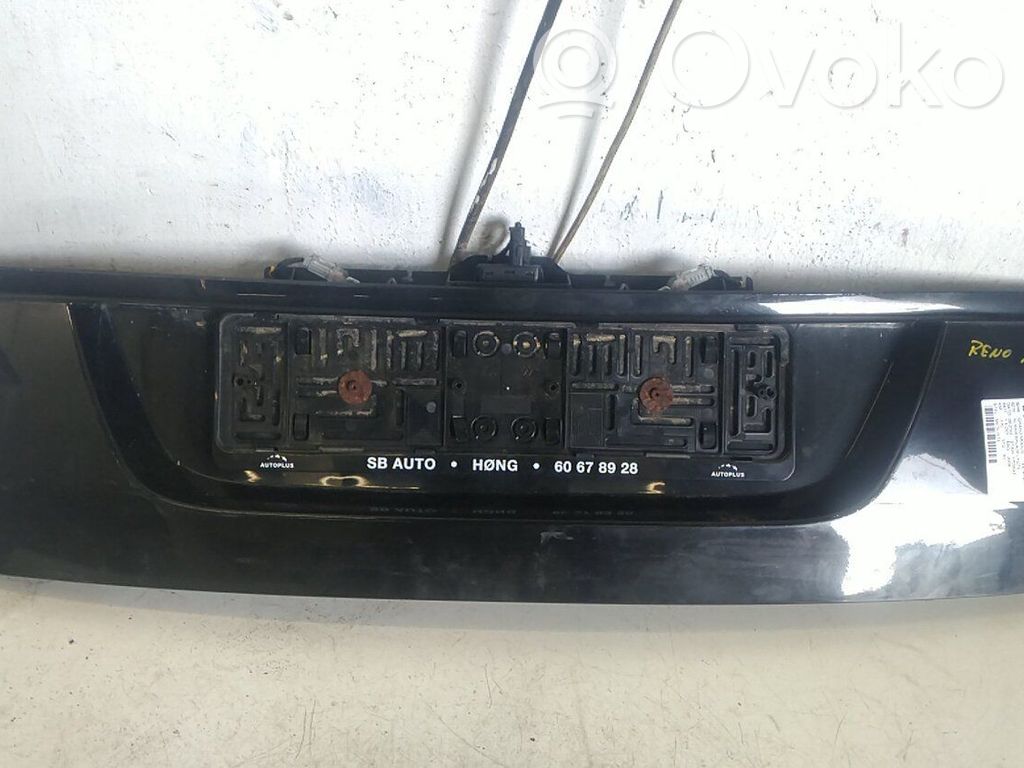 Renault Grand Modus Éclairage de plaque d'immatriculation