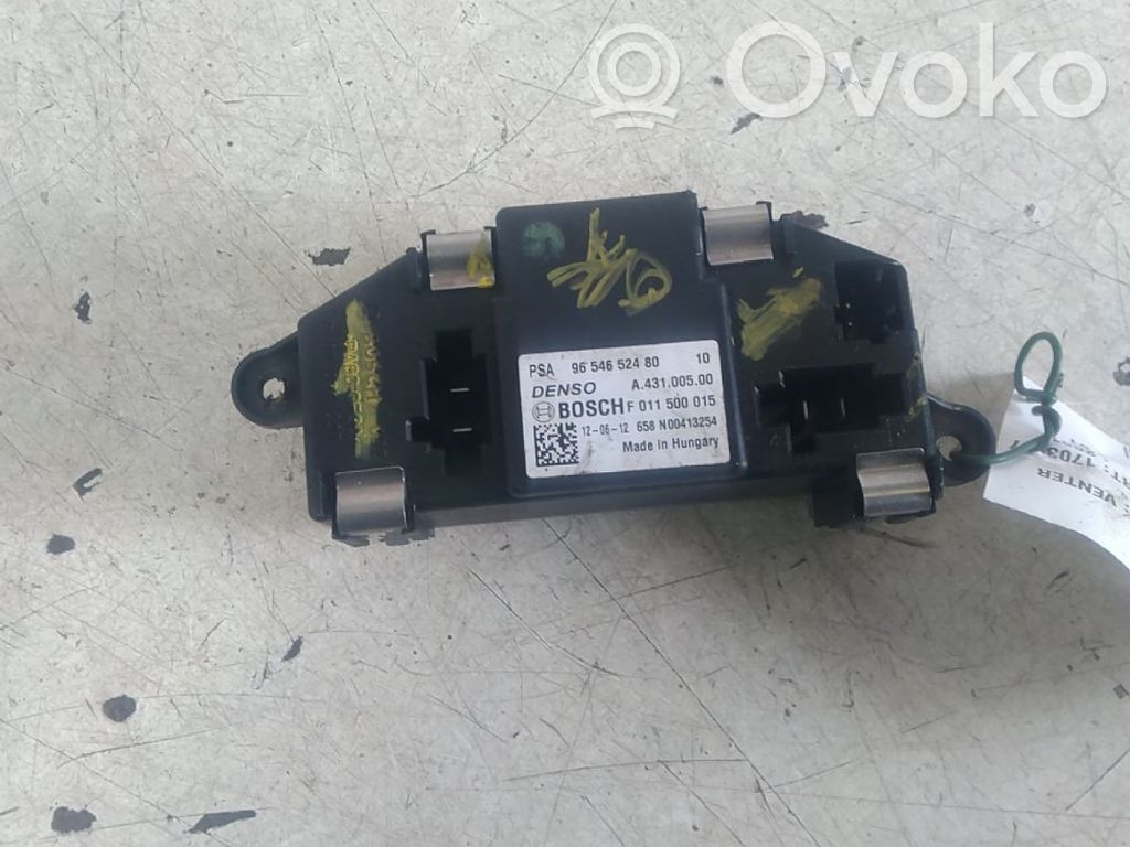 Citroen C4 Grand Picasso Motorino ventola riscaldamento/resistenza ventola