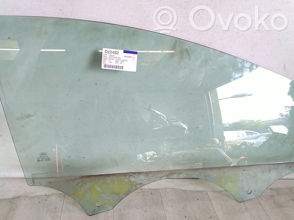 Ford Focus Listón embellecedor de la ventana de la puerta delantera 