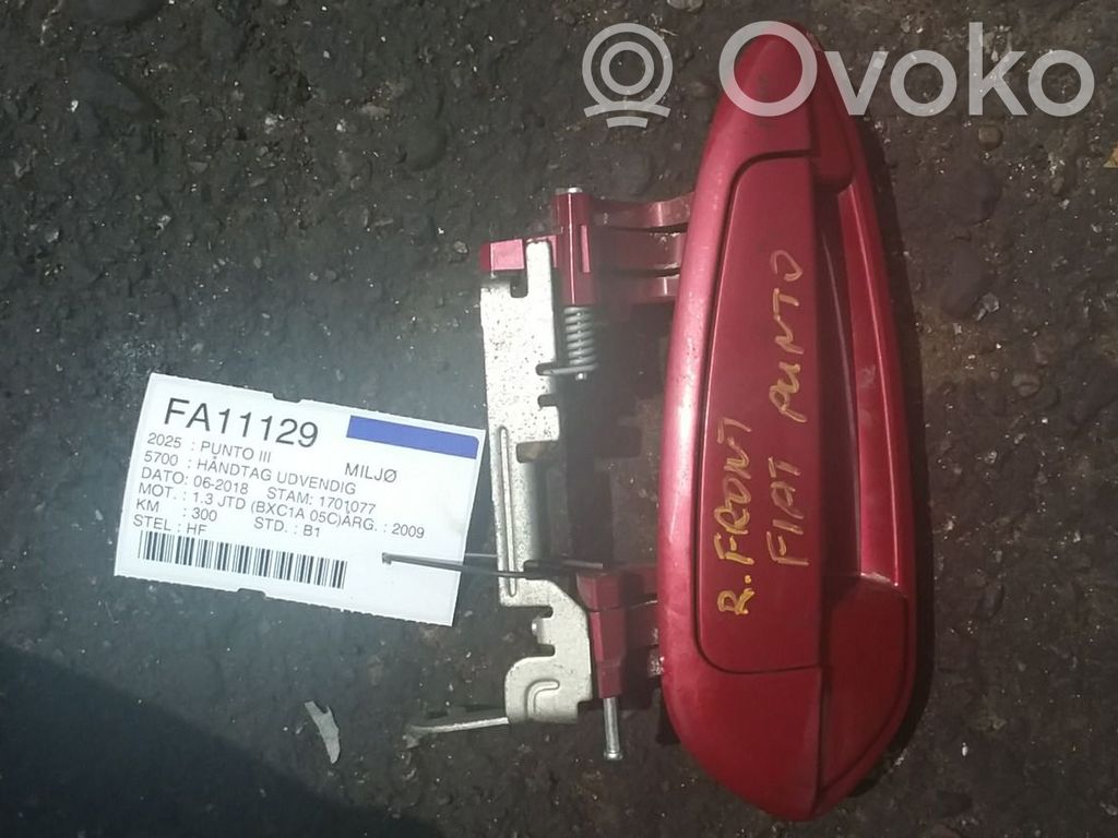 Fiat Grande Punto Maniglia esterna per portiera anteriore