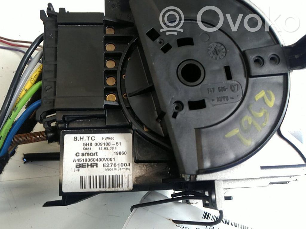 Unidad de control climatización   A4519060400V001